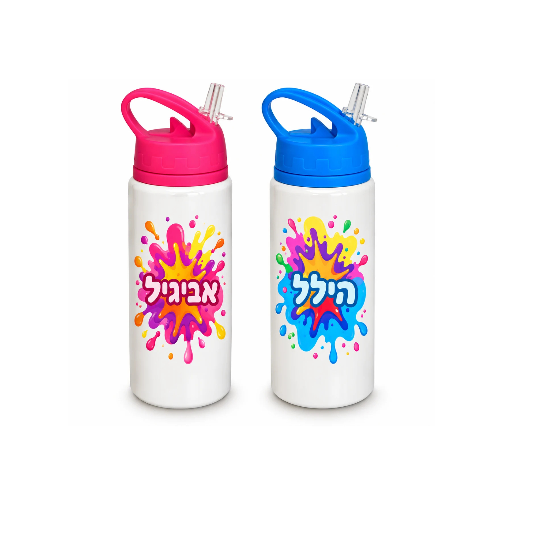 בקבוק פתח רחב ממותג